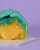Salted egg lava mochi